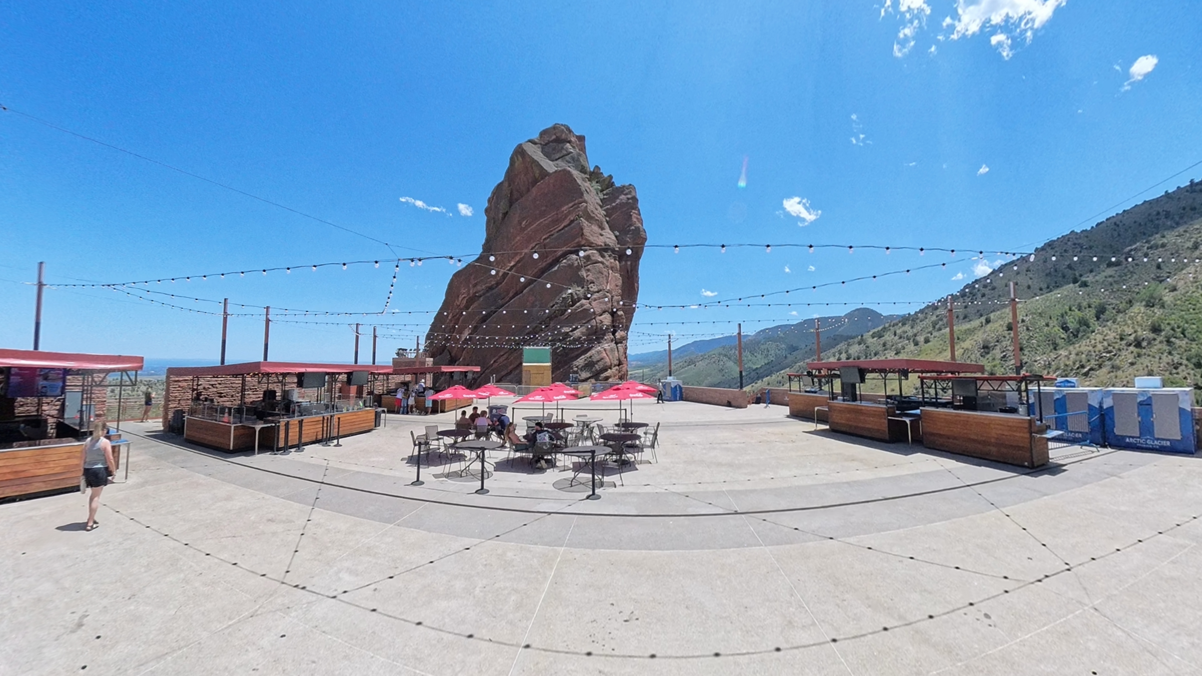 The Rock from Balcony